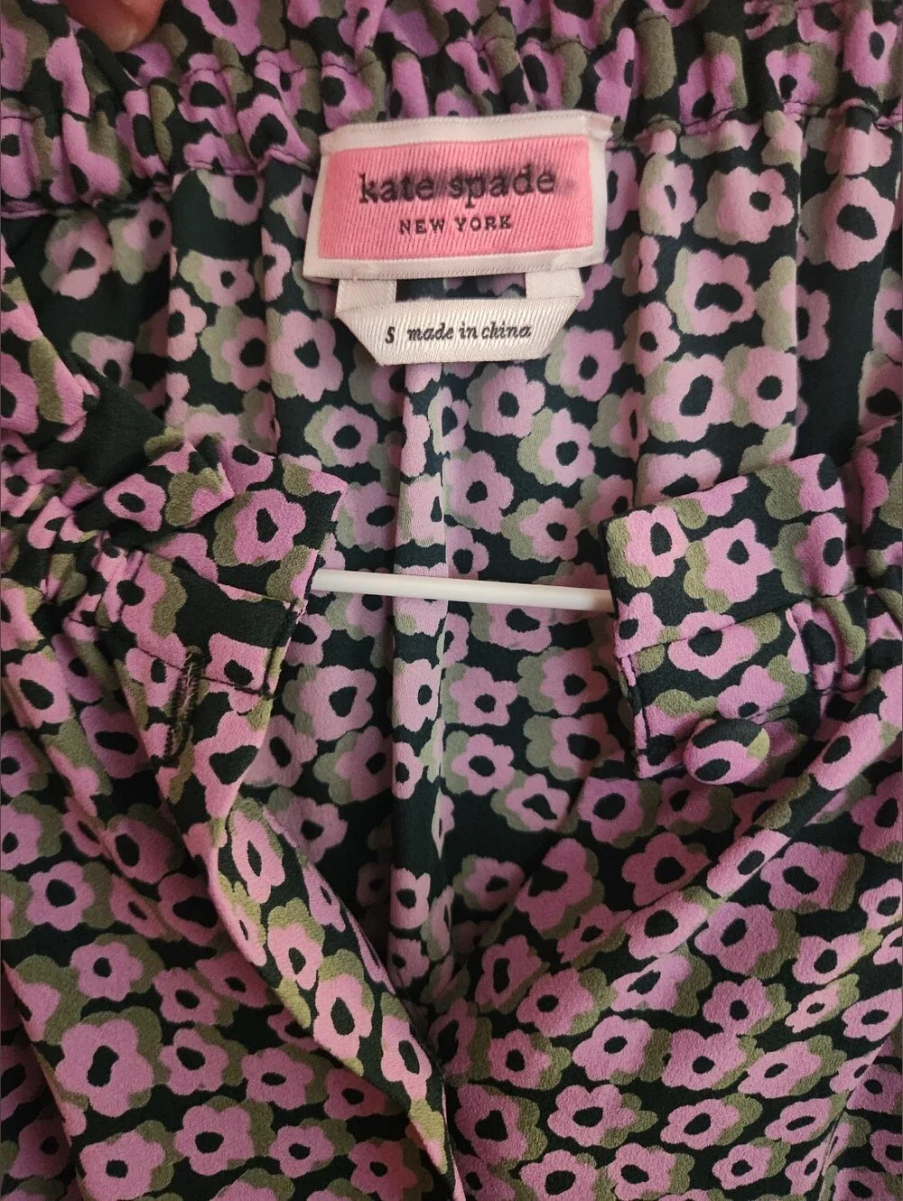 Kate Spade Flair Flora Blouse. Size S